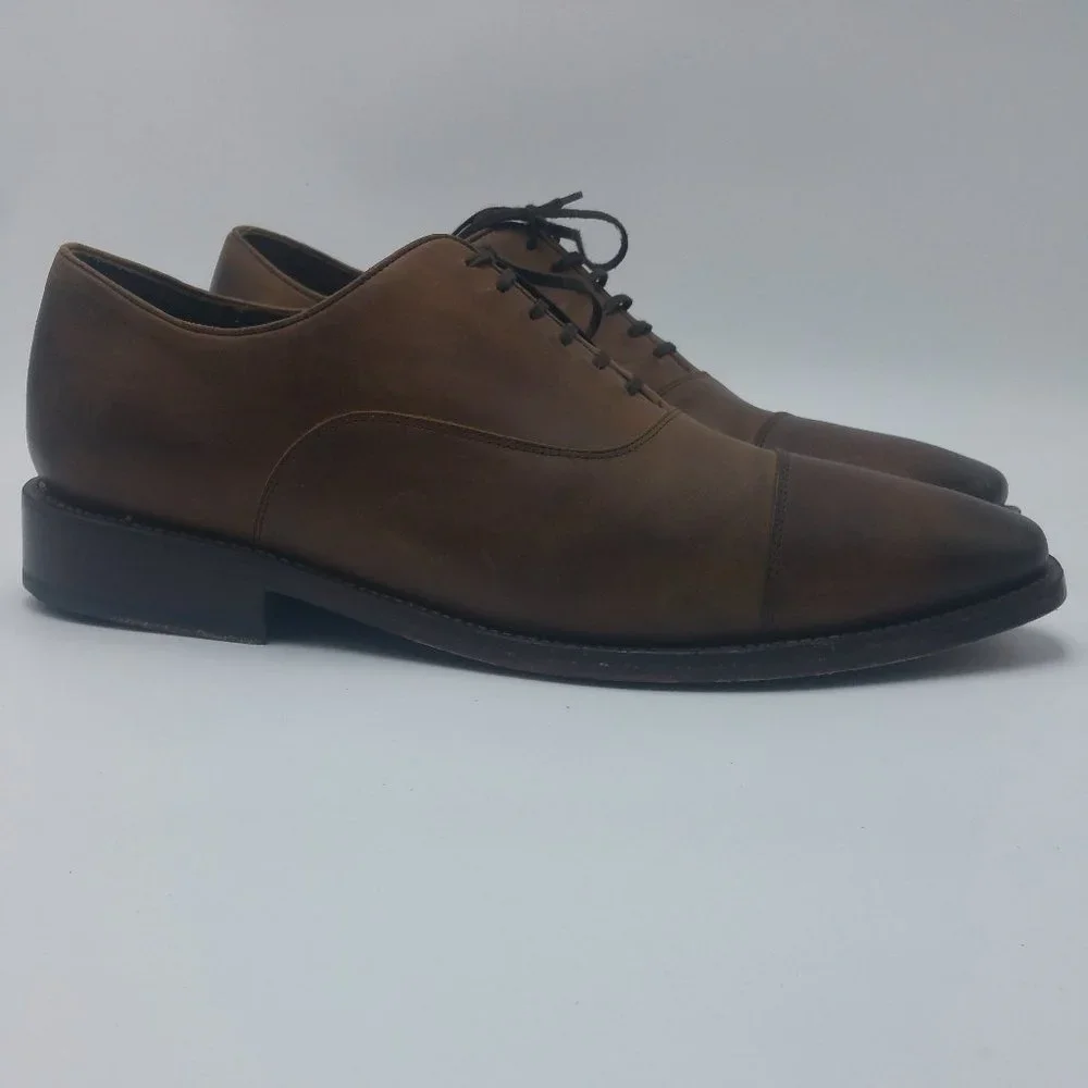 Thursday Boots Co. Executive Dress Shoes Burnt Copper Men's Size 14